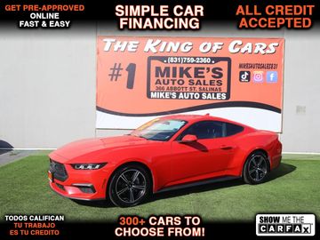 RED, 2024 FORD MUSTANG ECOBOOST PREMIUM Image 