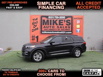 BLACK, 2023 FORD EXPLORER XLT Image 