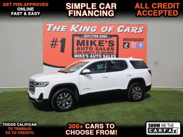 WHITE, 2022 GMC ACADIA SLE Image 