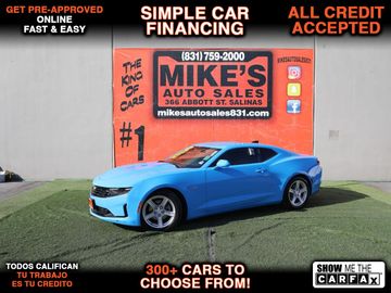 BLUE, 2023 CHEVROLET CAMARO LT Image 