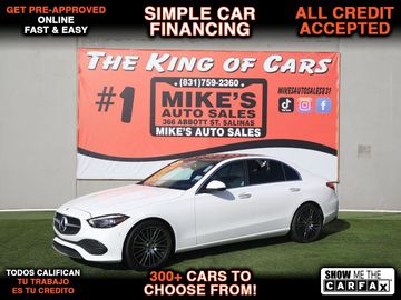 WHITE, 2025 MERCEDES-BENZ C300 Image 