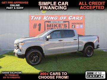 GRAY, 2024 CHEVROLET SILVERADO CUSTOM TRAIL BOSS Image 