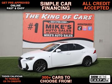 2018 LEXUS IS F SPORT for sale in SALINAS
