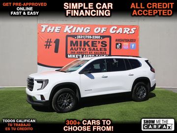 WHITE, 2025 GMC ACADIA Image 