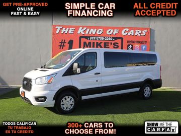 WHITE, 2022 FORD TRANSIT XLT Image 