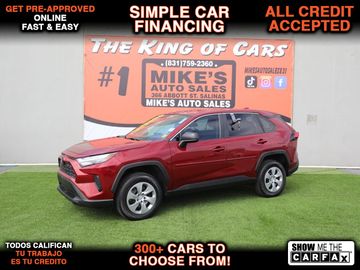 RED, 2023 TOYOTA RAV4 LE Image 