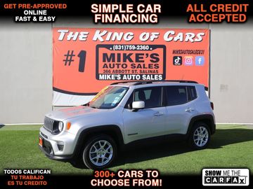 SILVER, 2020 JEEP RENEGADE LATITUDE Image 