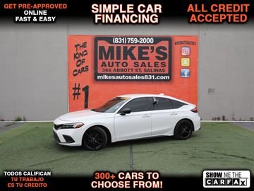 WHITE, 2023 HONDA CIVIC SPORT Image 