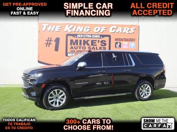 BLACK, 2021 CHEVROLET SUBURBAN PREMIER Image 