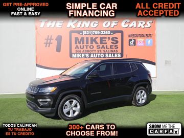 BLACK, 2018 JEEP COMPASS LATITUDE Image 