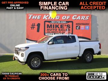 WHITE, 2023 CHEVROLET COLORADO LT Image 