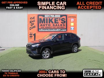 BLACK, 2022 TOYOTA RAV4 XLE Image 