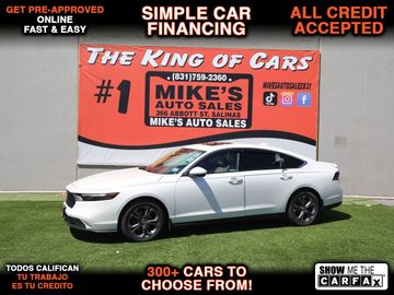 WHITE, 2023 HONDA ACCORD EX Image 