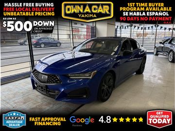 BLUE, 2021 ACURA TLX Image 