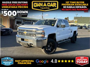 WHITE, 2016 CHEVROLET SILVERADO 2500 HD CREW CAB Image 