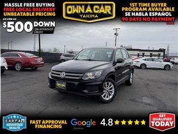 BLACK, 2017 VOLKSWAGEN TIGUAN LIMITED Image 