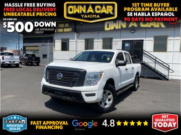 WHITE, 2022 NISSAN TITAN CREW CAB Image 