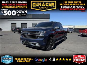 2022 CHEVROLET SILVERADO 1500 LIMITED CREW CAB for sale in YAKIMA