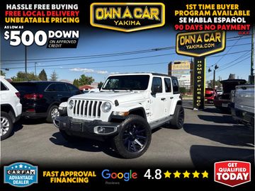 WHITE, 2018 JEEP WRANGLER UNLIMITED Image 