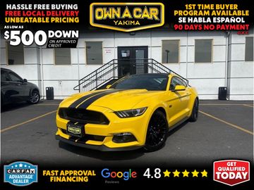 YELLOW, 2016 FORD MUSTANG Image 