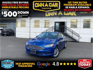 BLUE, 2017 FORD FUSION Image 