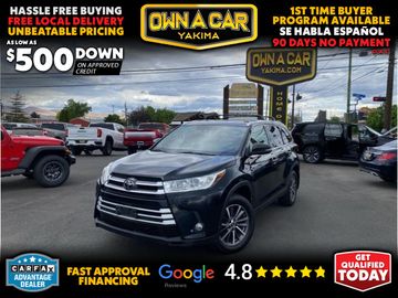 BLACK, 2019 TOYOTA HIGHLANDER Image 
