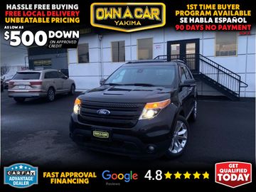 BLACK, 2014 FORD EXPLORER Image 