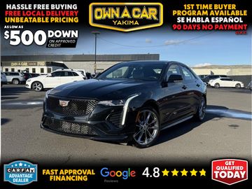 BLACK, 2020 CADILLAC CT4 Image 