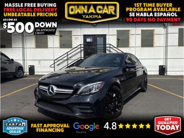 BLACK, 2020 MERCEDES-BENZ MERCEDES-AMG C-CLASS Image 