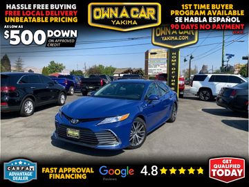 BLUE, 2024 TOYOTA CAMRY Image 