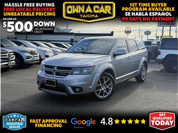SILVER, 2017 DODGE JOURNEY Image 