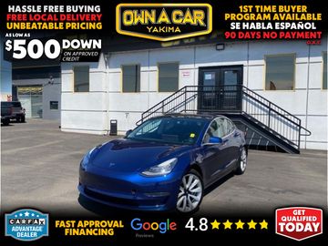 BLUE, 2018 TESLA MODEL 3 Image 