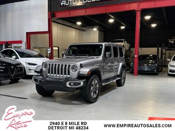 2019 JEEP WRANGLER UNLIMITED for sale in DETROIT