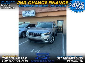 SILVER, 2019 JEEP CHEROKEE Image 