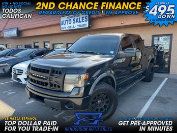 2014 FORD F150 SUPERCREW CAB for sale in HENDERSON