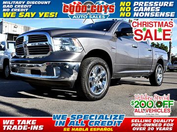 GREY, 2016 RAM 1500 CREW CAB Image 