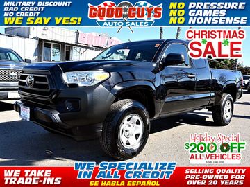 BLACK, 2021 TOYOTA TACOMA ACCESS CAB Image 