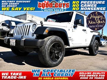 WHITE, 2017 JEEP WRANGLER UNLIMITED Image 