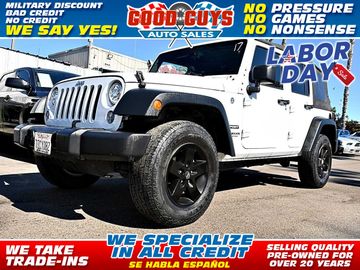2017 JEEP WRANGLER UNLIMITED for sale in SAN DIEGO