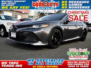 GREY, 2018 TOYOTA CAMRY Image 