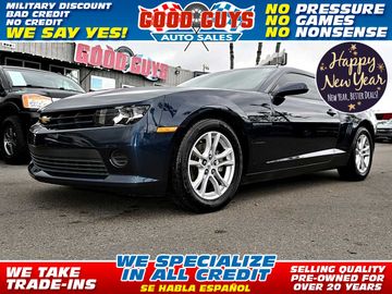 BLUE, 2015 CHEVROLET CAMARO Image 