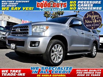 GREY, 2012 TOYOTA SEQUOIA Image 