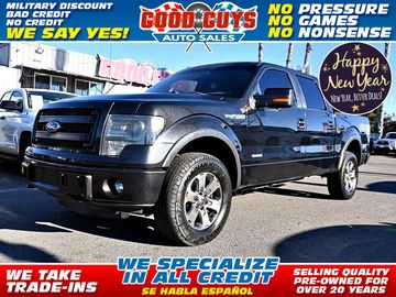 BLACK, 2013 FORD F150 SUPERCREW CAB Image 