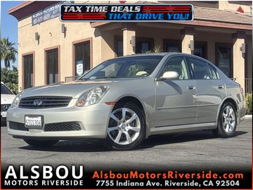 2006 INFINITI G35 for sale in RIVERSIDE