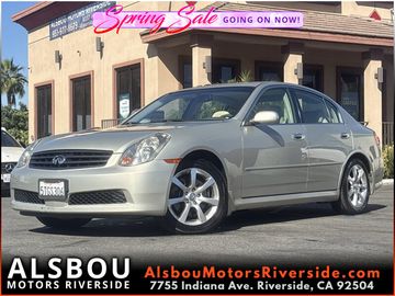 2006 INFINITI G35 for sale in RIVERSIDE