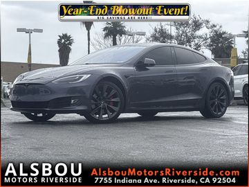SILVER, 2018 TESLA MODEL S Image 