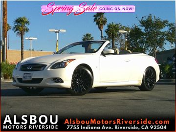 2014 INFINITI Q60 CONVERTIBLE for sale in RIVERSIDE