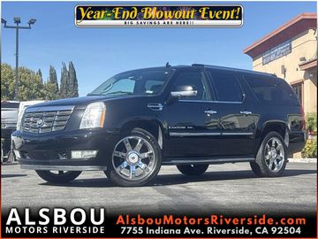 BLACK, 2009 CADILLAC ESCALADE ESV Image 