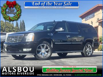 BLACK, 2009 CADILLAC ESCALADE ESV Image 