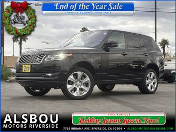 BLACK, 2019 LAND ROVER RANGE ROVER Image 